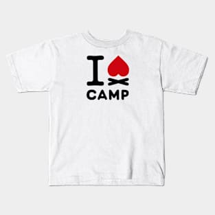 I love camp Kids T-Shirt